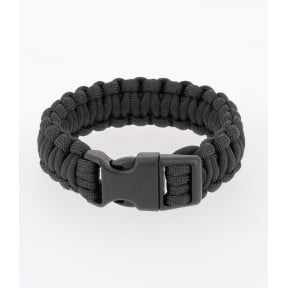 Bracelet Paracorde 2,2cm Noir - MilTec