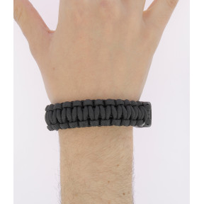 Paracord Armband 2,2cm Schwarz - MilTec