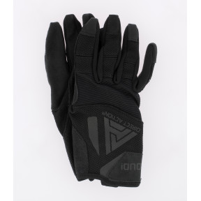 Harte Handschuhe aus schwarzem Kunstleder - Direct Action