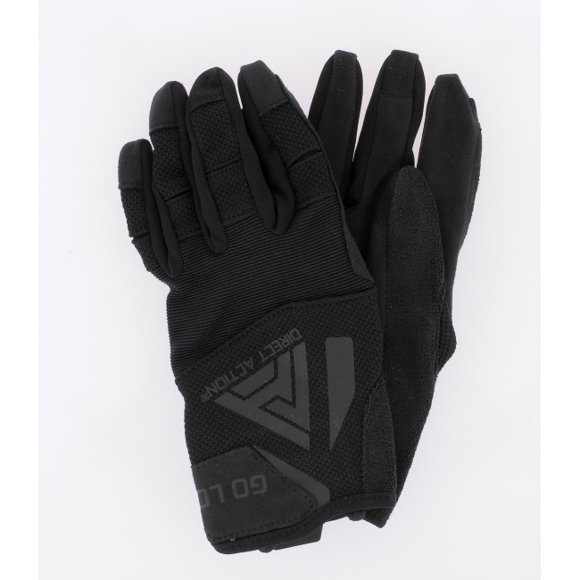 Harde handschoenen van synthetisch leer zwart - Direct Action