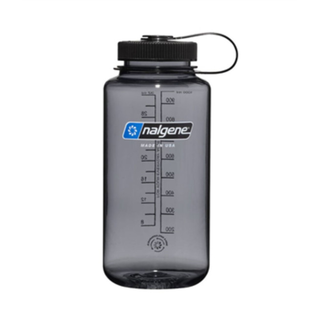 Manierka z szerokim szyjką 0,95L - Szara - Nalgene