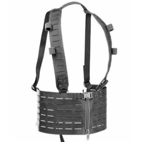 Split Front MX266 Chest Rig - Black - Lindnerhof