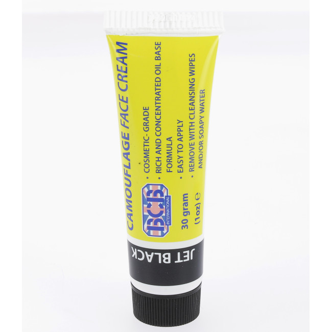 Camouflagecrème tube zwart 30 g CL1493 - BCB