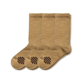 Lot de 3 paires de chaussettes duty ready + crew Us dark coyote - 5.11 Tactical