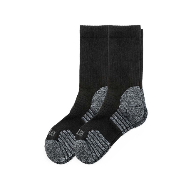 Set von 2 Paar Duty Ready Ultra Crew Socken Schwarz - 5.11 Tactical