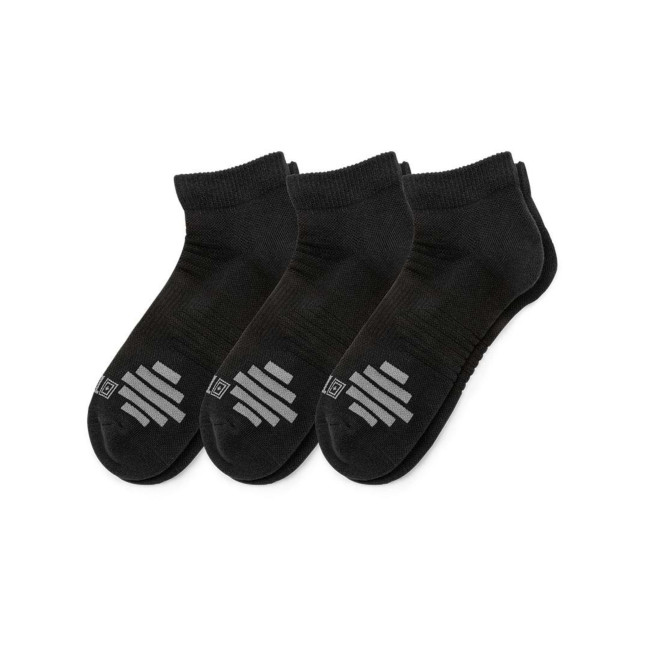 Zestaw 3 par skarpetek PT-R + ankle czarne - 5.11 Tactical