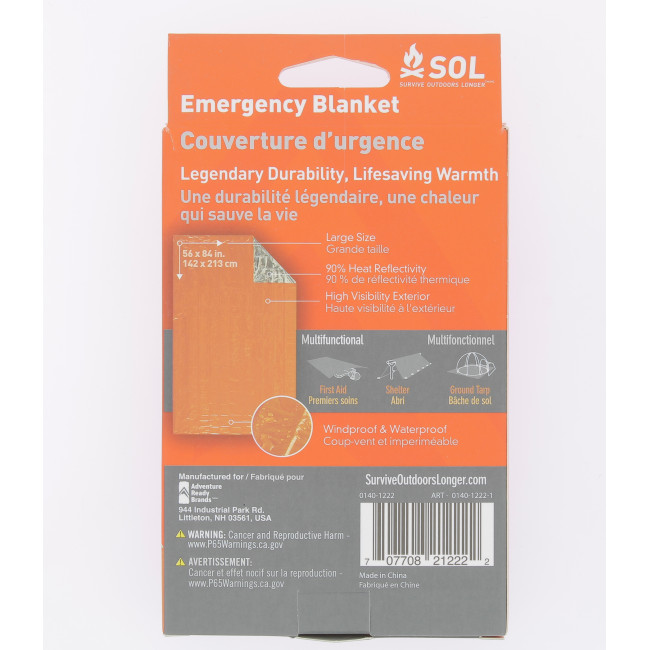 Couverture de survie - SOL