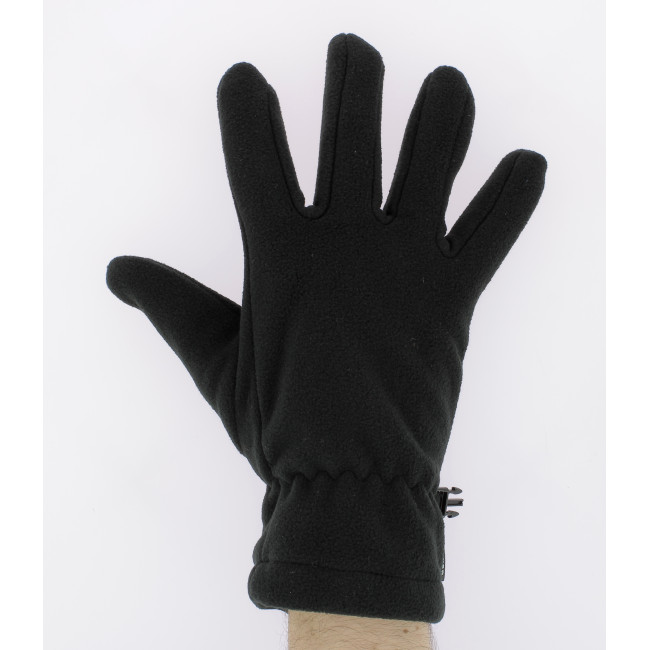 Rękawice polarowe Fleece czarne - Highlander