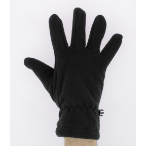 Gants polaire Fleece noirs - Highlander