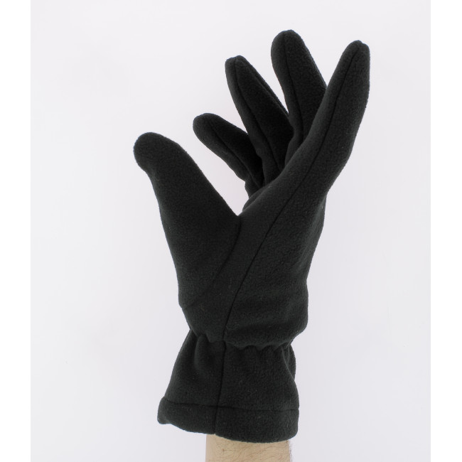 Rękawice polarowe Fleece czarne - Highlander