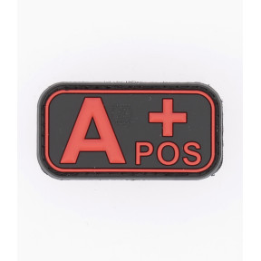 Blutgruppen-Patch A+ Rot - JTG