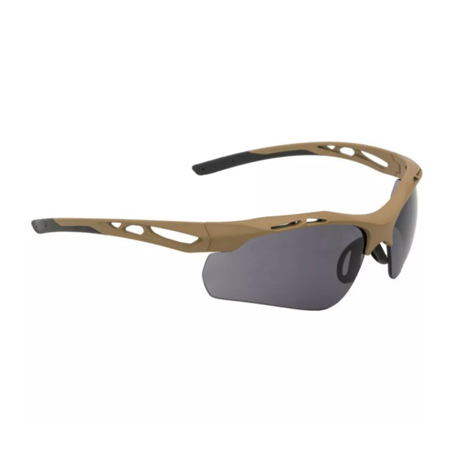 Lunettes tactiques ATTAC Monture marron - Swisseye