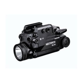 Lampa z wskaźnikiem laserowym do broni WL22 (400 lumenów) - Zielony + IR - Nextorch