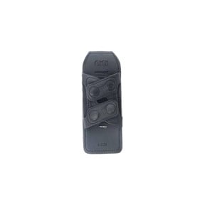 Futerał na magazynek 9mm z klapką Copland - Czarny - GK