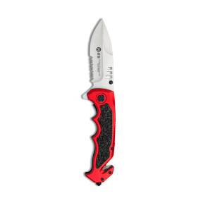 Taktisches Klappmesser Klinge 9.6cm Rot/Schwarz - K25