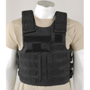 Capa de colete à prova de balas com passadores MOLLE - Patrol Equipement