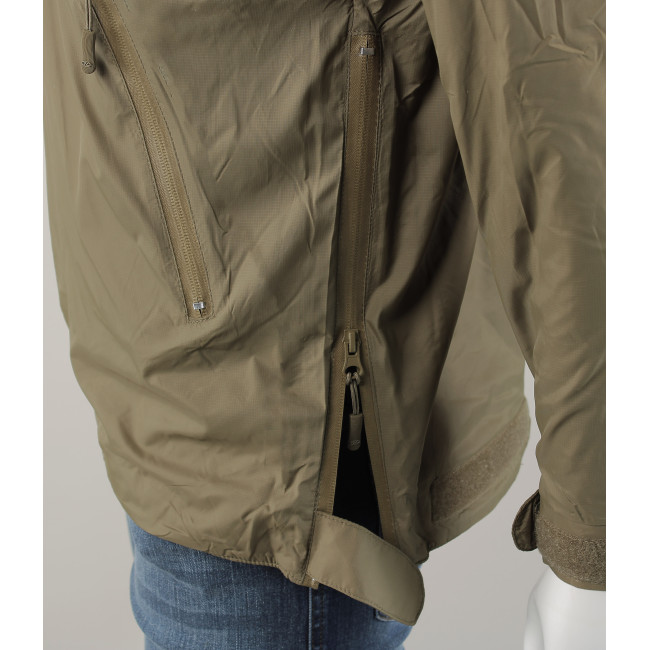 Veste imperméable Halo doublée micro-polaire verte - Highlander