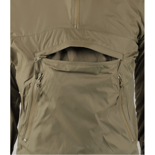 Veste imperméable Halo doublée micro-polaire verte - Highlander