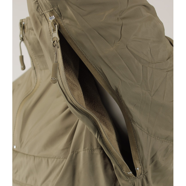 Wasserdichte Halo-Jacke mit grünem Microfleece-Futter - Highlander