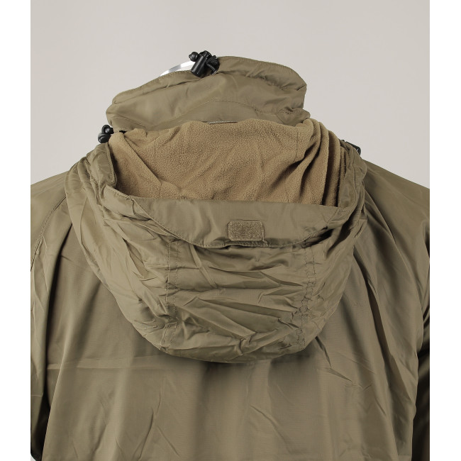 Waterdichte jas Halo gevoerd met micro-fleece groen - Highlander