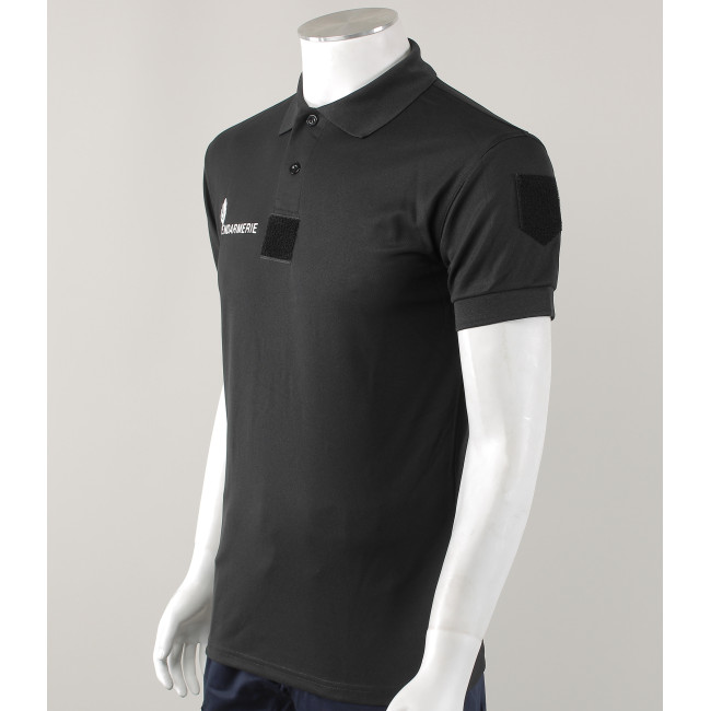 Gendarmerie Departementale Cooldry Poloshirt + schwarze Klettverschlüsse - Patrol Equipement
