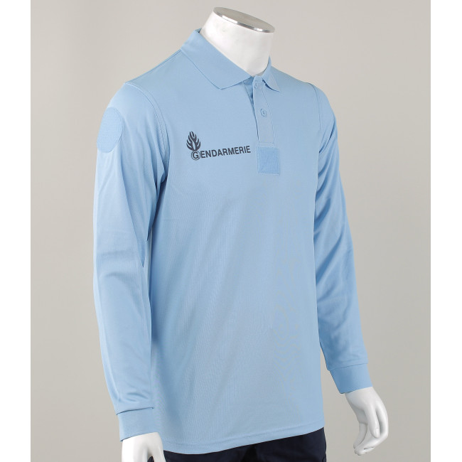 Polo gendarmerie blauw lange mouwen -Patrol Equipement
