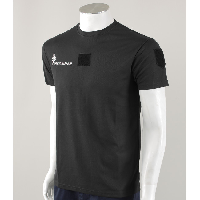 Tee-shirt respirant Gendarmerie Departementale + velcros -Patrol Equipement