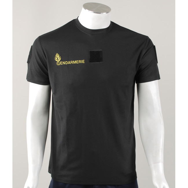 Tee-shirt respirant Gendarmerie Mobile + velcros -Patrol Equipement