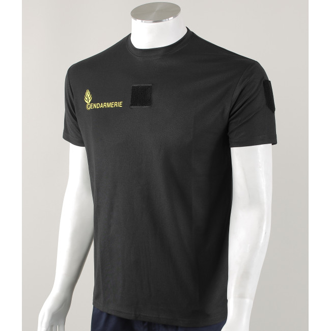 Atmungsaktives T-Shirt Mobile Gendarmerie + Klettverschlüsse - Patrol Equipement