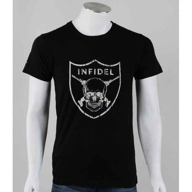 T-Shirt INFIDEL 100% Baumwolle - Army Design by Summit Outdoor