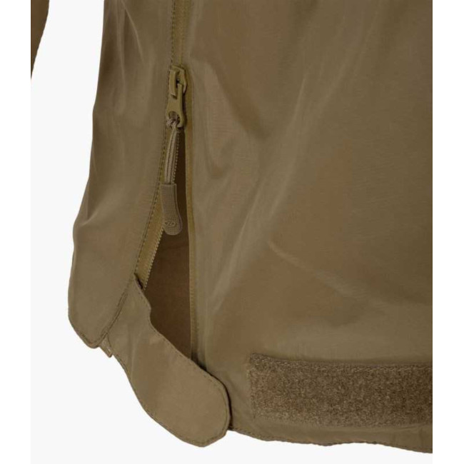 Wasserdichte Jacke Halo mit Mikrofleece-Futter ranger green - Highlander