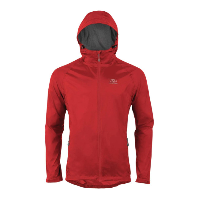 Kurtka Stow & Go Waterproof czerwona - Highlander