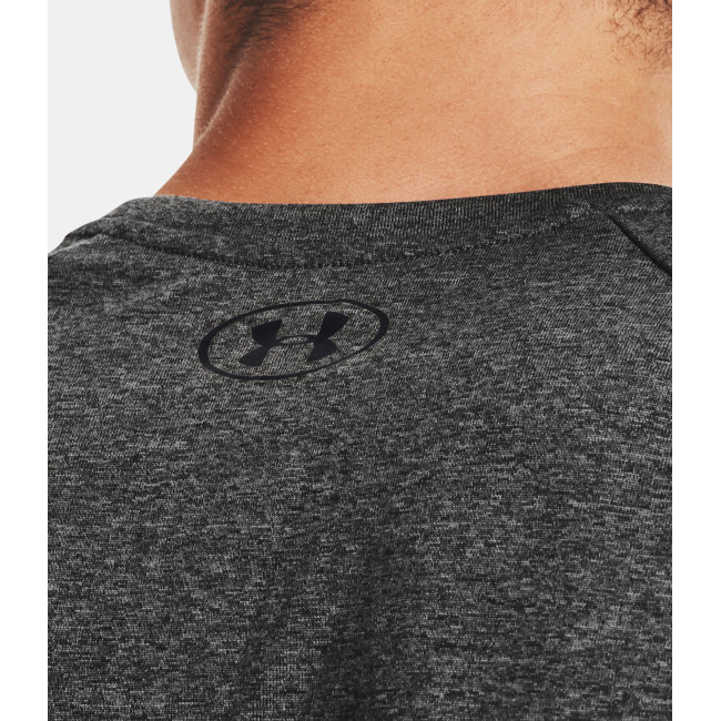 UA Tech Herren-T-Shirt - Grau meliert / Schwarz - Under Armour
