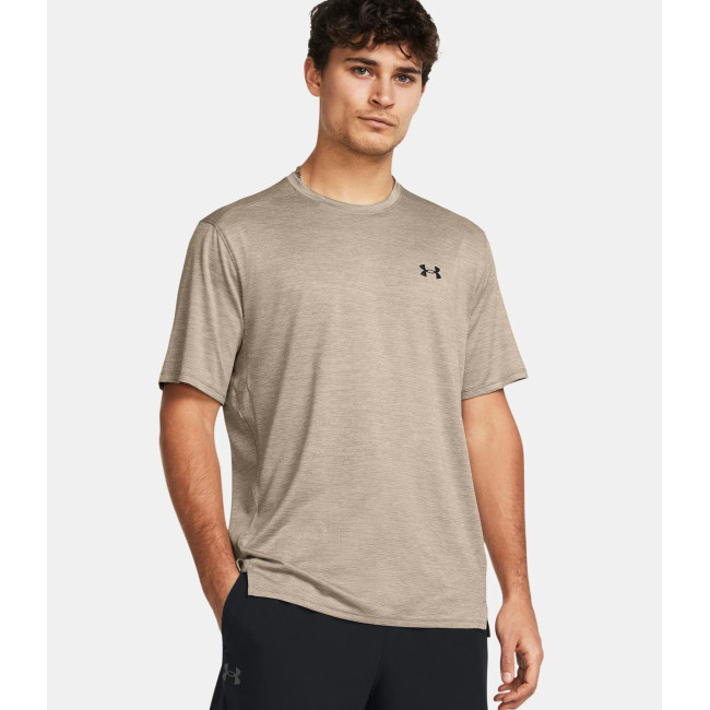 Heren T-shirt UA Tech™ Vent - Taupe - Under Armour