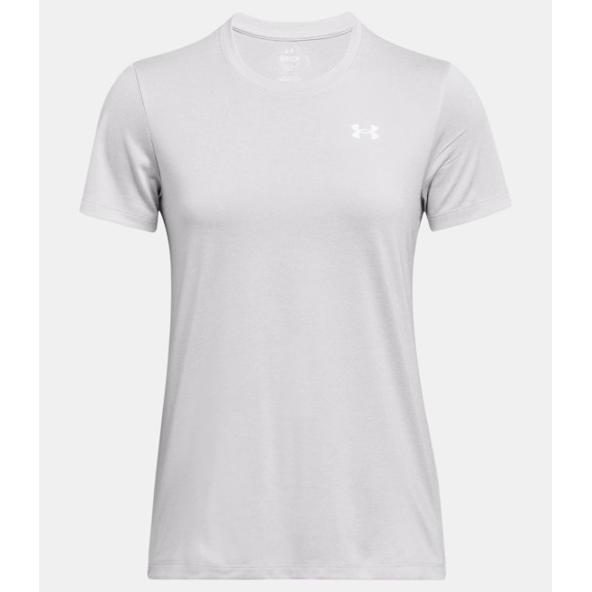 T-shirt femme UA Tech™ Twist - Gris Halo - Under Armour