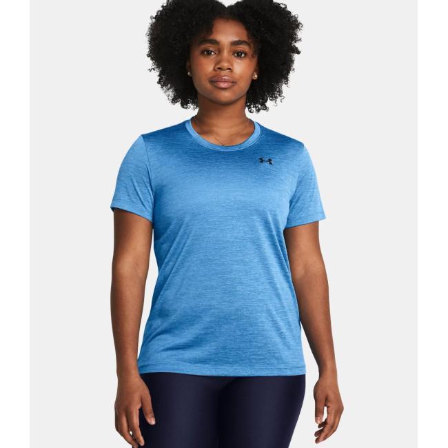 Dames UA Tech™ Twist T-shirt - Turkoois Blauw - Under Armour