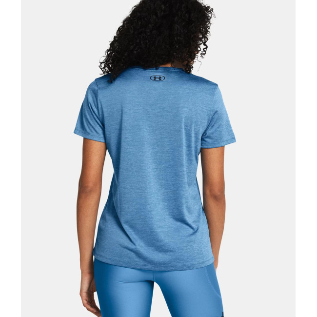 Koszulka damska z dekoltem w serek UA Tech™ Twist - Turkusowy - Under Armour