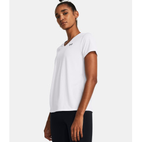 UA Tech™ V-Ausschnitt T-Shirt für Damen - Weiß - Under Armour