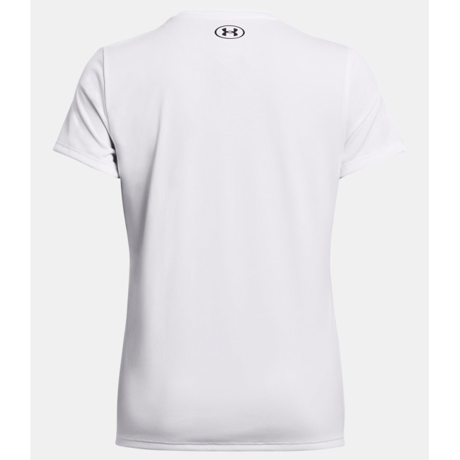 UA Tech™ V-Ausschnitt T-Shirt für Damen - Weiß - Under Armour
