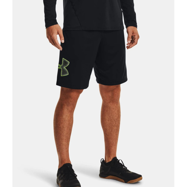 Short UA Tech™ Graphic pour homme - Noir / Jaune - Under Armour