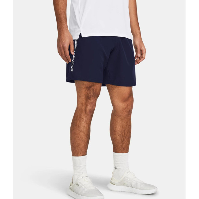 Heren Short UA Tech™ Woven Wordmark - Marineblauw - Under Armour