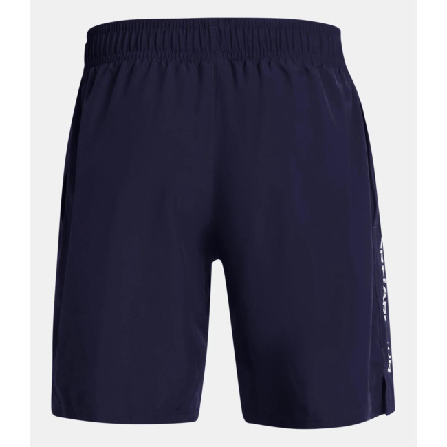 Heren Short UA Tech™ Woven Wordmark - Marineblauw - Under Armour