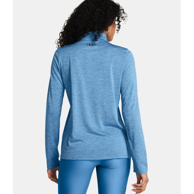 UA Tech™ Twist Damen ½ Zip Oberteil - Türkisblau - Under Armour