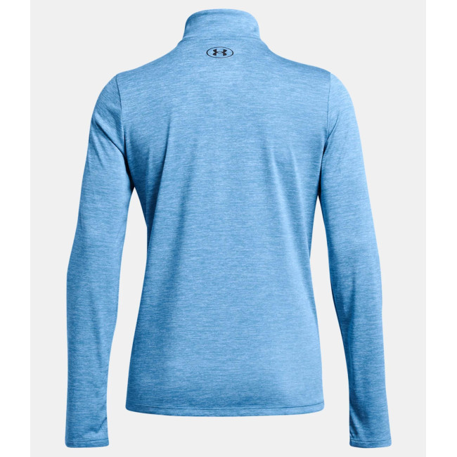 Dames UA Tech™ Twist ½ Zip Top - Turquoise Blauw - Under Armour