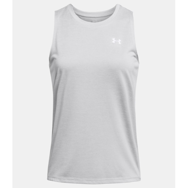 UA Tech™ Twist Damen Tank Top - Halo Grau - Under Armour