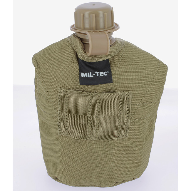 Feldflasche mit Becher und Coyote-Tasche - Miltec