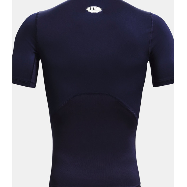 HeatGear® Armour Kurzarm-T-Shirt für Herren - Marineblau - Under Armour