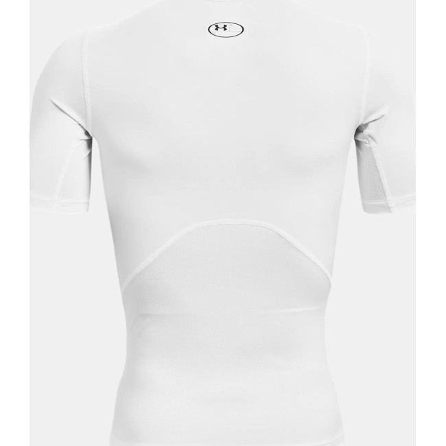 T-shirt à manches courtes HeatGear® Armour pour homme - Blanc - Under Armour