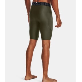Short long à poches HeatGear® pour homme - Vert Olive - Under Armour