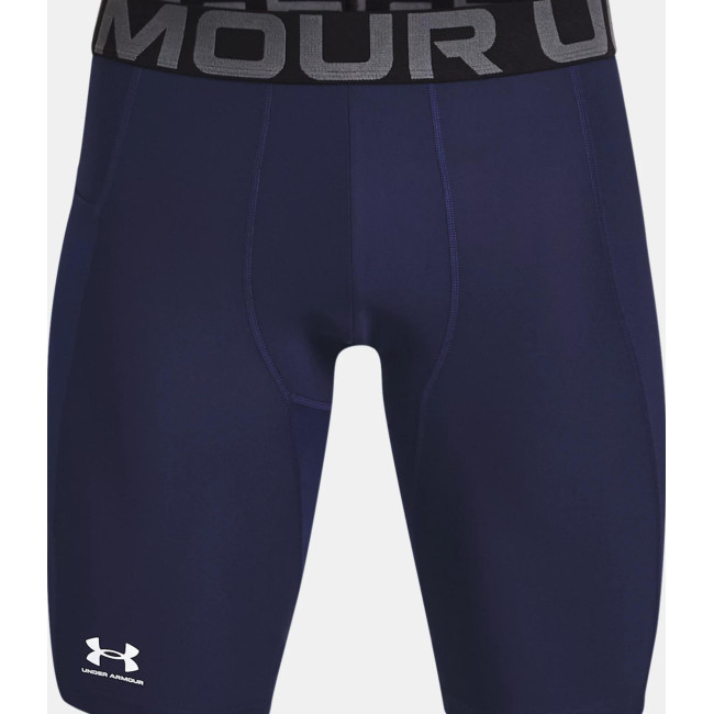 Lange HeatGear® Shorts mit Taschen für Herren - Marineblau - Under Armour